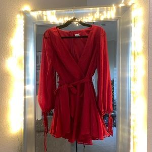 Red Mini Dress